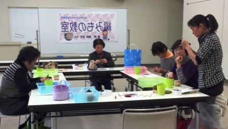 編み物教室3