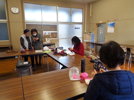 編み物教室2